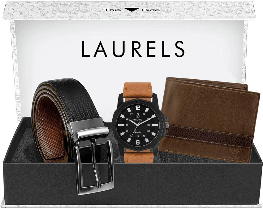 Wallet watch and belt combo cheap