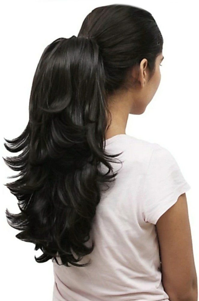 Alizz Multi Step Cut Feather Style Clutcher Hair Extension Price In India -  Buy Alizz Multi Step Cut Feather Style Clutcher Hair Extension Online At  Flipkart.Com