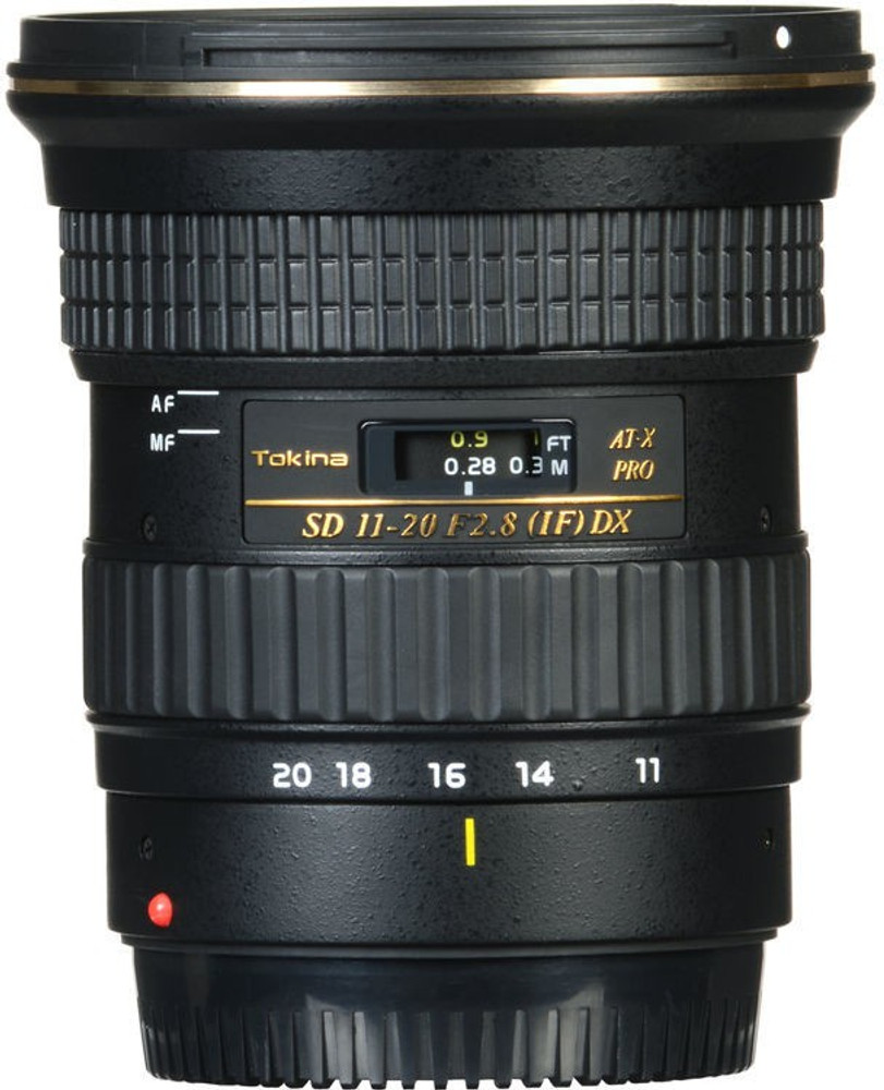 Tokina At-X 11-20mm F/2.8 Pro Dx Nikon Wide-angle Zoom Lens 