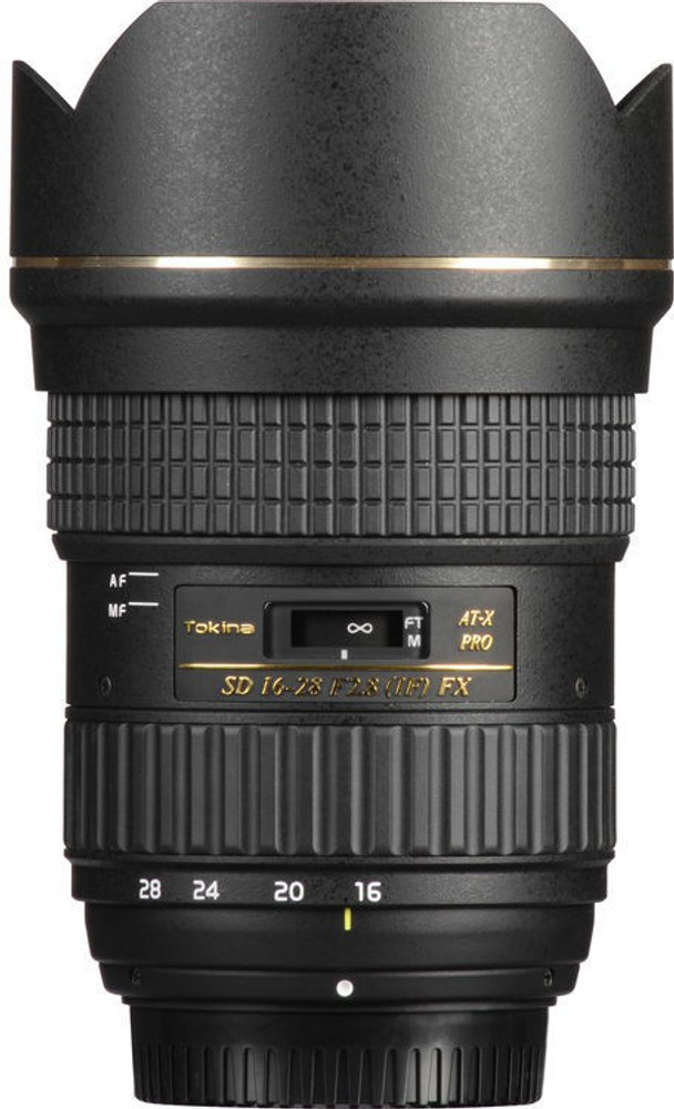 Tokina AT-X 16 - 28 mm F2.8 PRO FX for Canon Digital SLR Tokina AT-X 16 - 28 mm F2.8 PRO FX for Canon Digital SLR