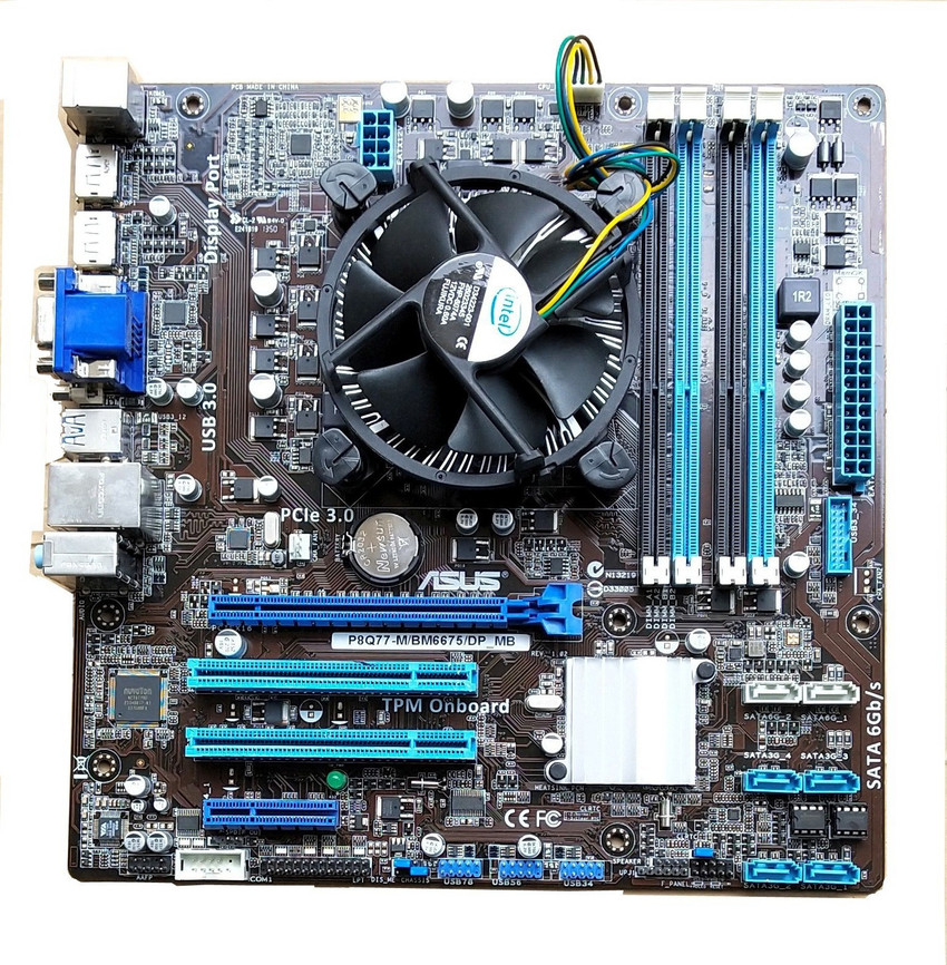 ASUS Q77 Gaming Mboard with Intel Core i5 3570 Processor 4GB Ram
