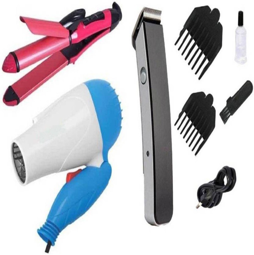 WIB Hair Straightener Hair Dryer With Cordless Hair Trimmer