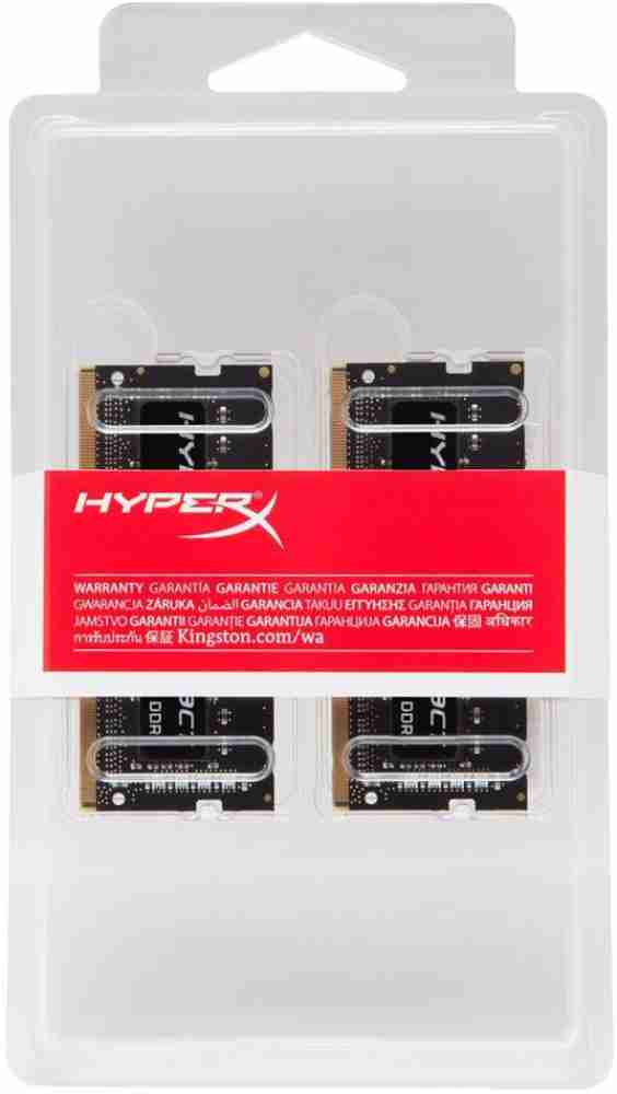 Hyperx impact ddr4 2400mhz 16gb online sodimm