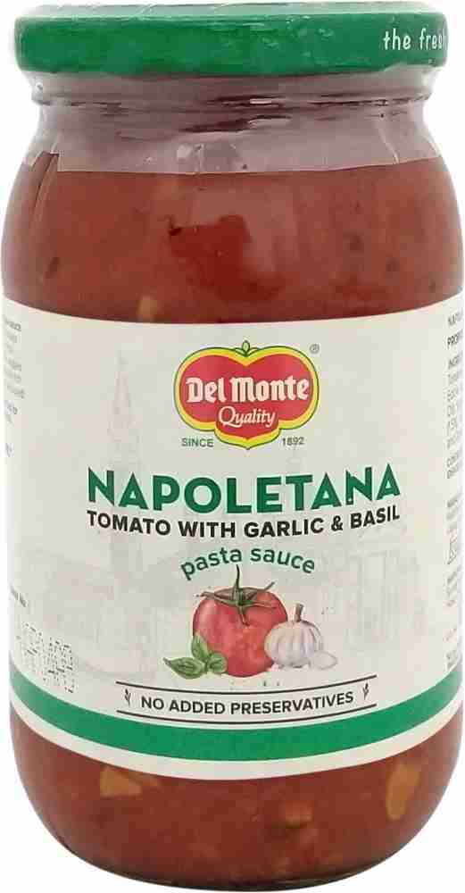 Del Monte Napoletana Tomato with Garlic and Basil Pasta Sauce