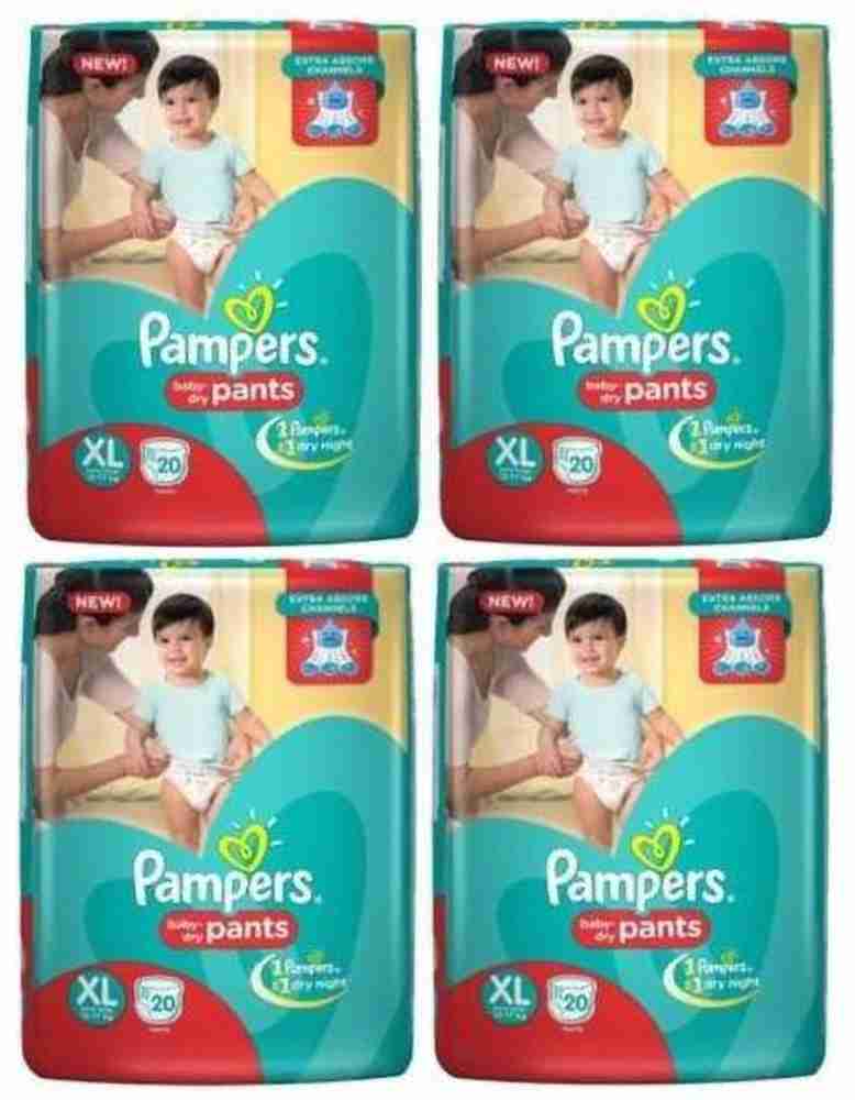 Premium Baby Diaper Pants - XLarge, 20 Pcs