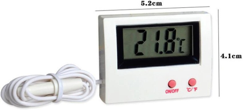 Divinext Digital Thermometer Electronic Temperature Meter with External  Sensor Probe Aquarium Thermometer Price in India - Buy Divinext Digital  Thermometer Electronic Temperature Meter with External Sensor Probe  Aquarium Thermometer online at