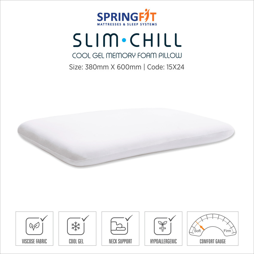 SPRINGFIT Memory Foam solid Bed Sleeping Pillow Pack of 1 Buy SPRINGFIT Memory Foam solid Bed Sleeping Pillow Pack of 1 Online at Best Price in India Flipkart
