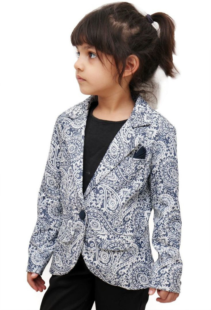 Blazer for kid girl discount