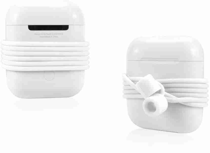 CellFAther Siliicon Wire Cable Connector Strap for Apple AirPods