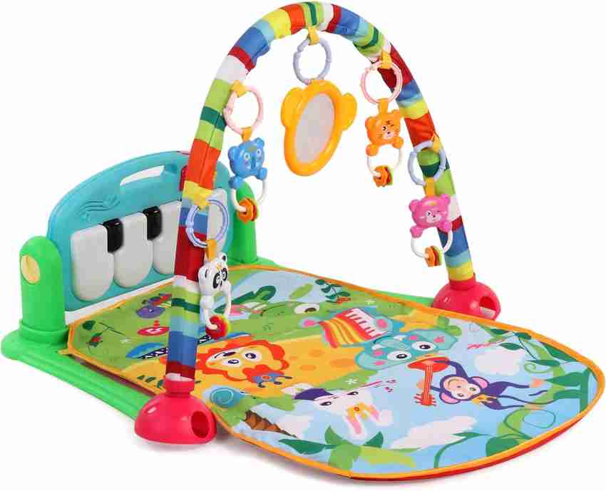 Kiddoo Baby Play Gym Kick Play Piano With Lights And Music