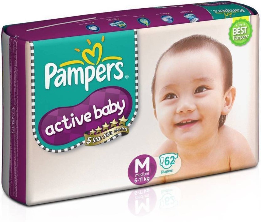 Flipkart best sale pampers medium