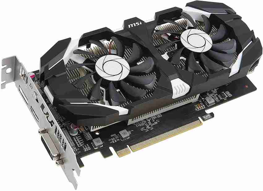 MSI NVIDIA GEFORCE GTX 1050TI 4G OCV1 4 GB GDDR5 Graphics Card MSI Flipkart