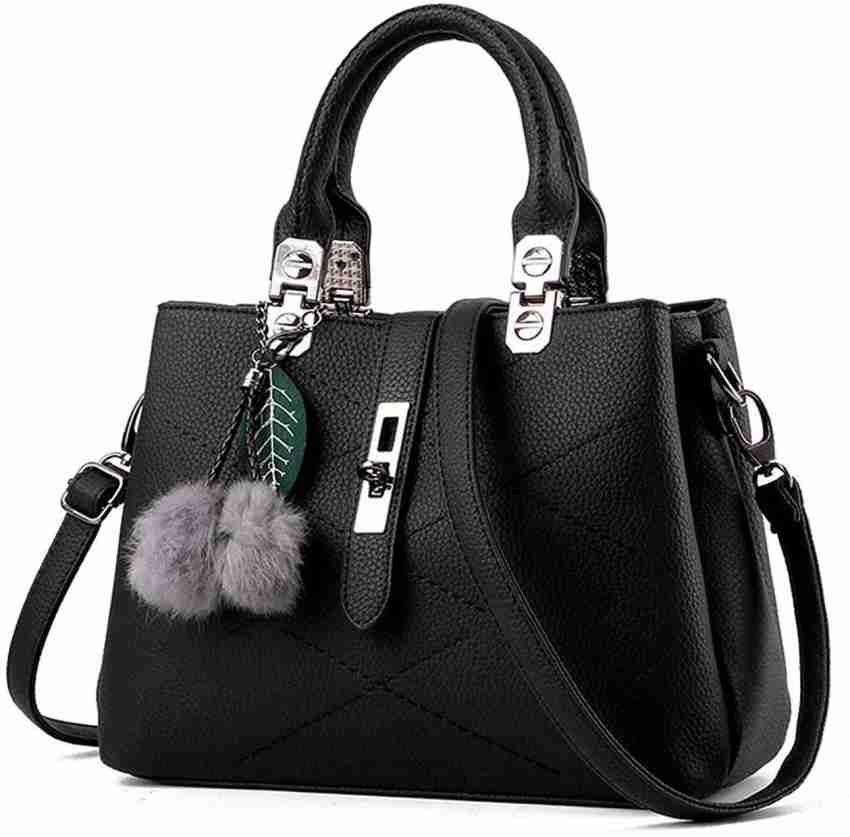 Buy Paradox Women Black Hand held Bag Black Online Best Price in