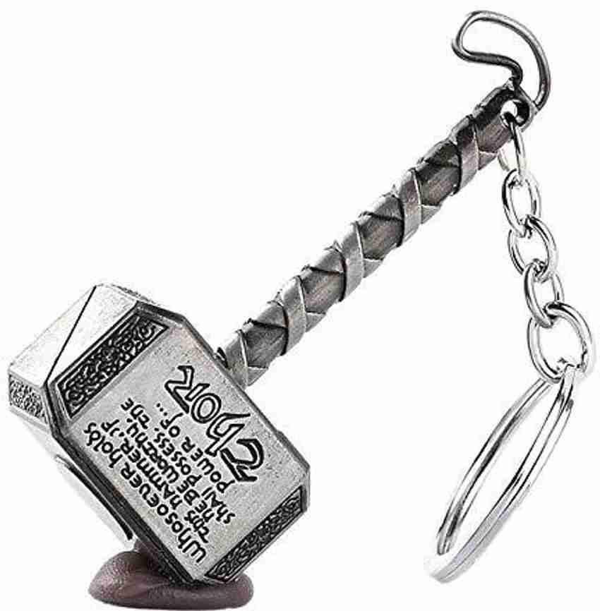 BlankLeaf Thor Hammer Brass With Wording Metal Keyring Gold Key Chain Price in India Buy BlankLeaf Thor Hammer Brass With Wording Metal Keyring Gold Key Chain online at Flipkart