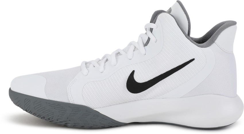 Mens white cheap nike basketball shoes