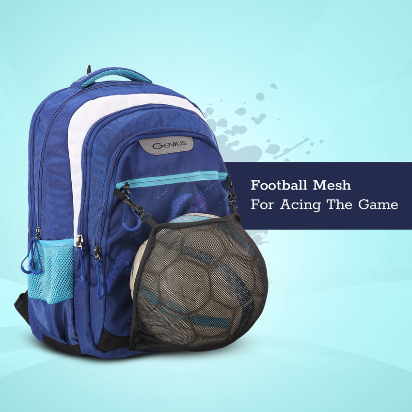 Flipkart GENIUS Striker Blue 19 inch Laptop Backpack