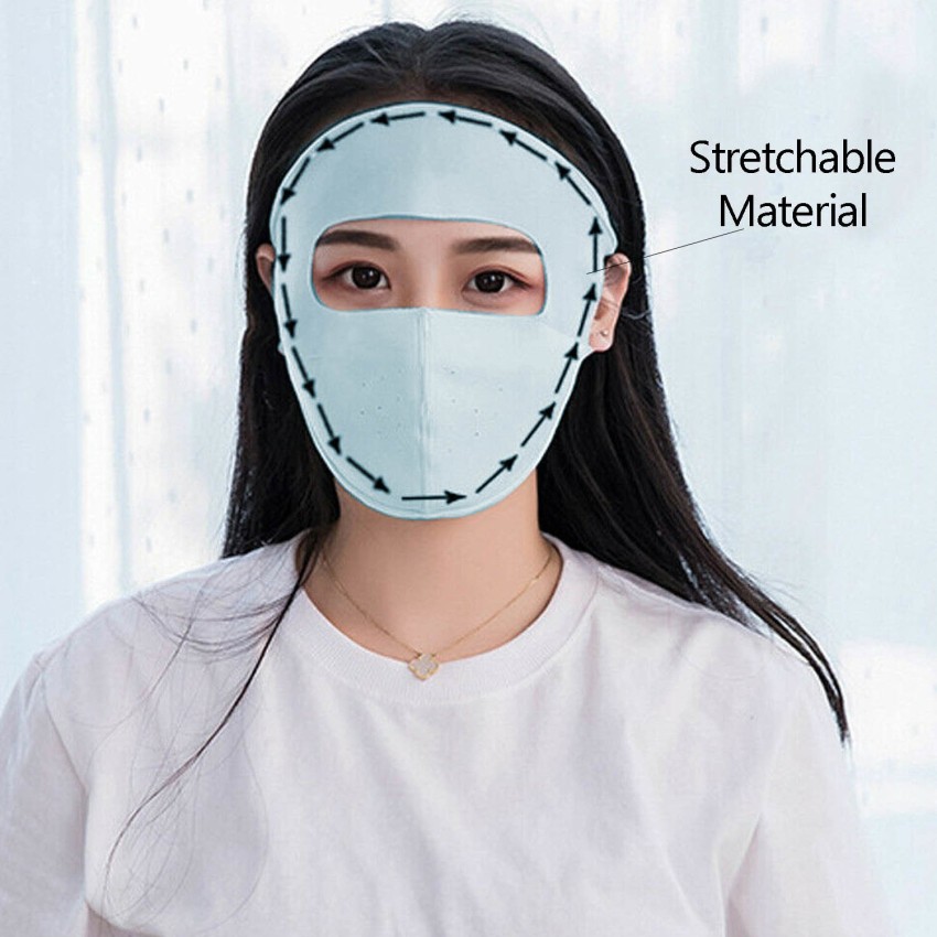 AdroitZ Full Face Mask UV Protection Breathable Cycling Earloop  Respirator-30 Price in India - Buy AdroitZ Full Face Mask UV Protection  Breathable Cycling Earloop Respirator-30 online at