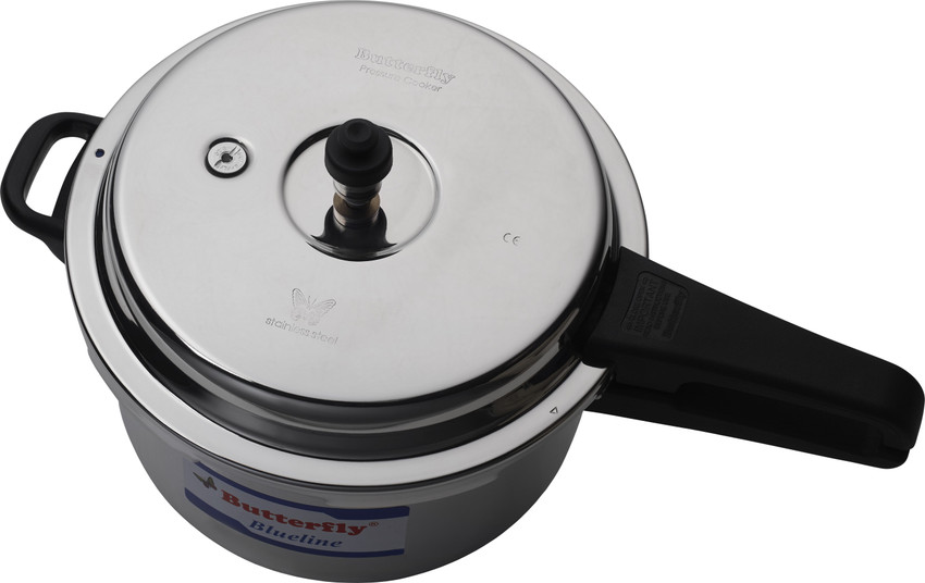 Butterfly 7 L Outer Lid Pressure Cooker Price in India Buy Butterfly 7 L Outer Lid Pressure Cooker online at Flipkart