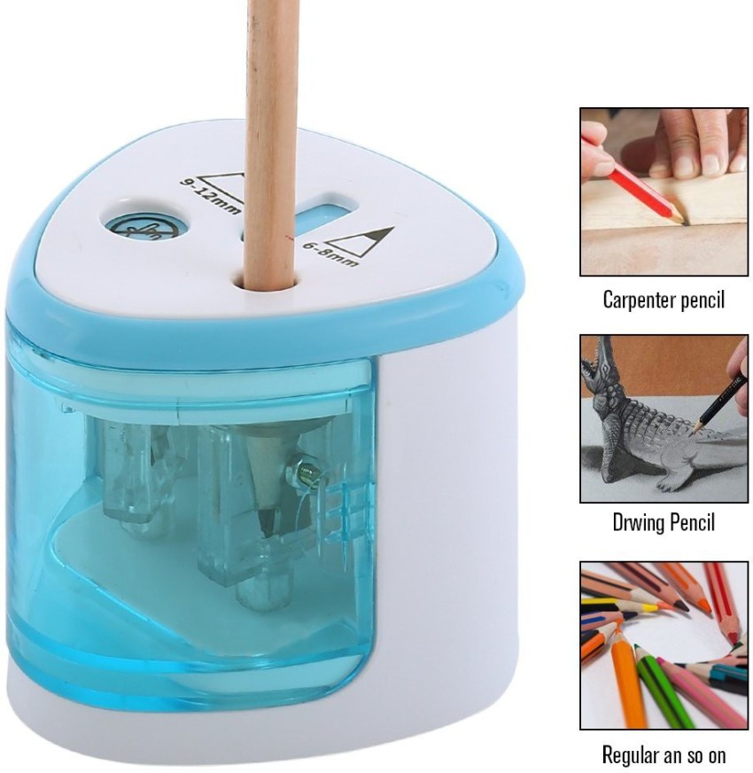 Deli Electric & Battery Pencil Sharpener, Automatic with