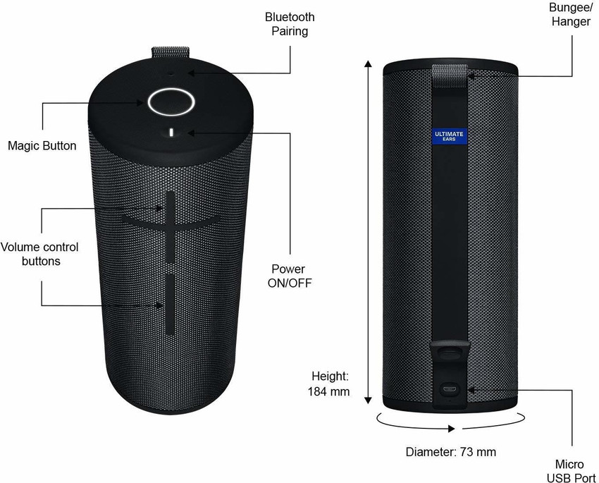 Buy ULTIMATE EARS Boom 3 90 W Bluetooth Speaker Online from