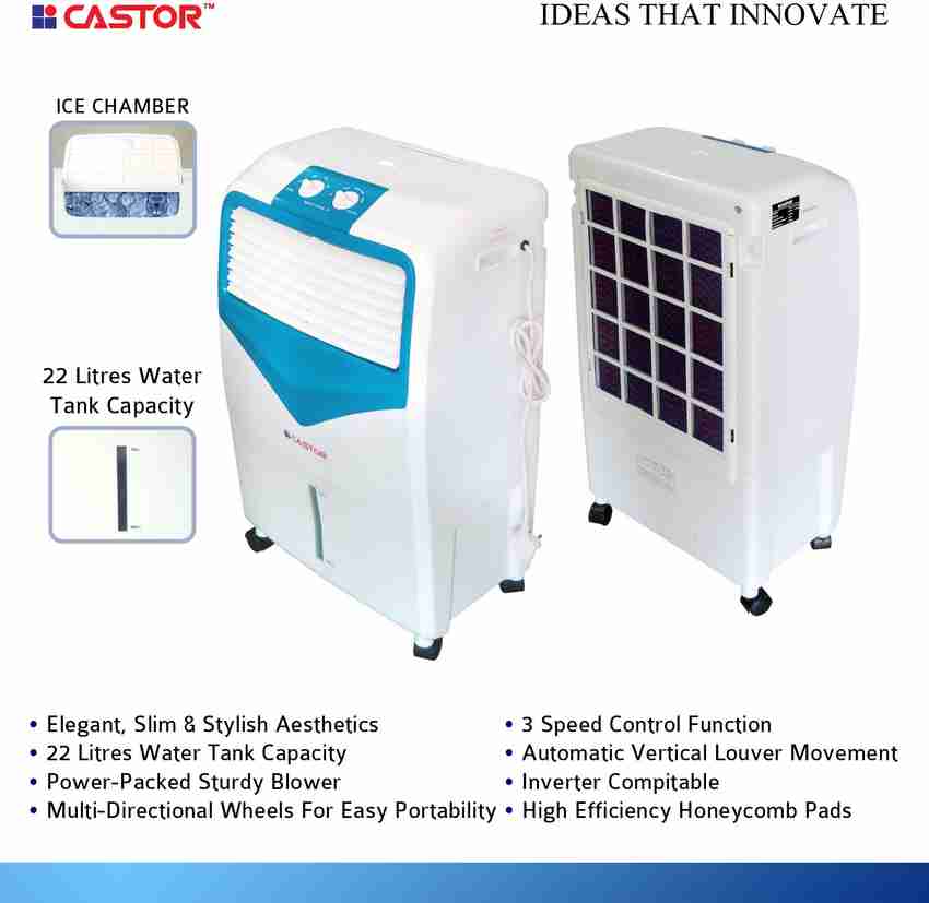 CASTOR 22 L Room Personal Air Cooler Price in India Buy CASTOR
