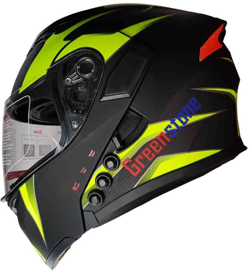 Green stone bluetooth helmet store