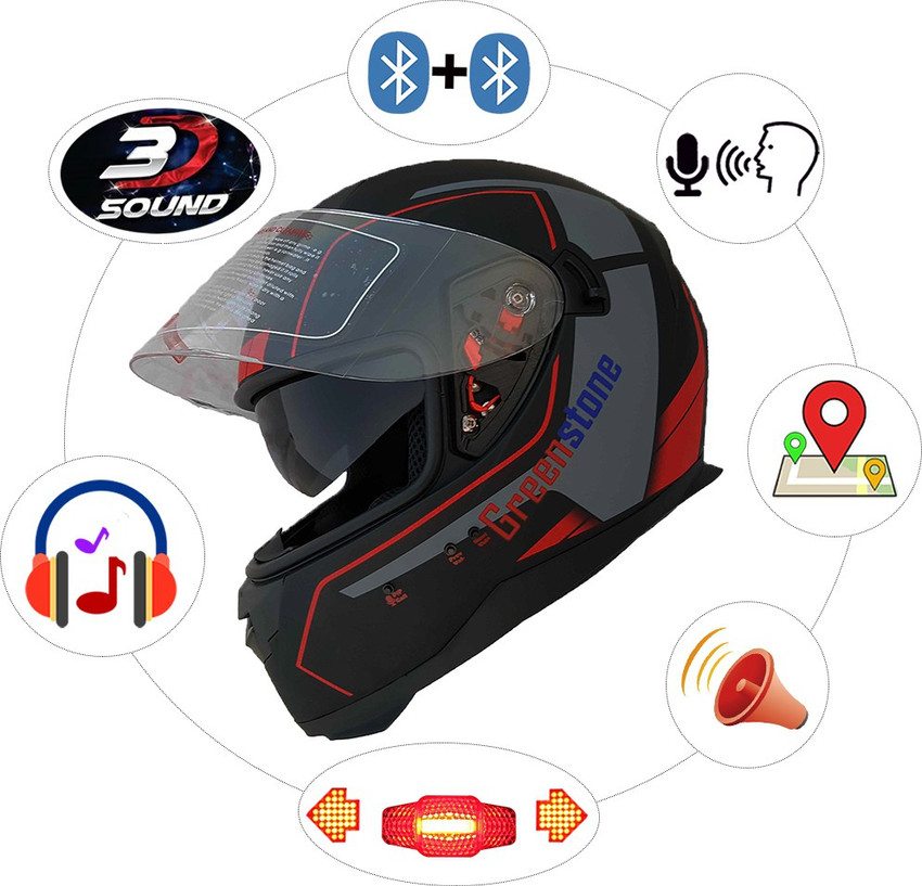 Bluetooth shop wala helmet