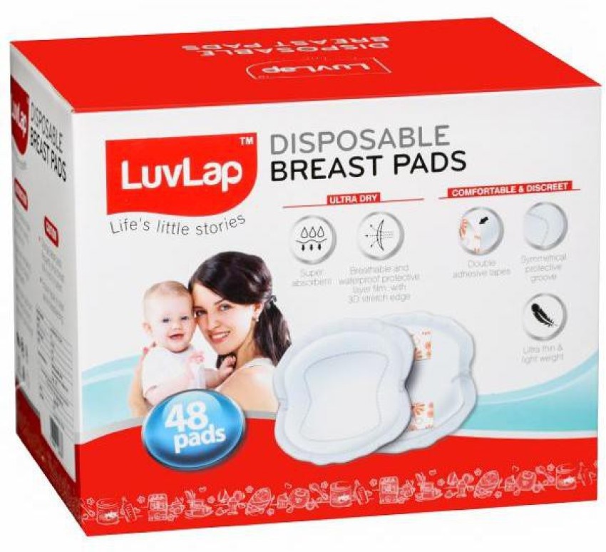 Disposable Breast Pads - 24 Pads, Pee Safe