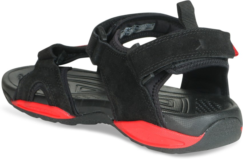 Sparx SS 498 Men Black Red Sandals