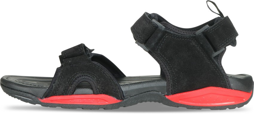 Sparx SS 498 Men Black Red Sandals