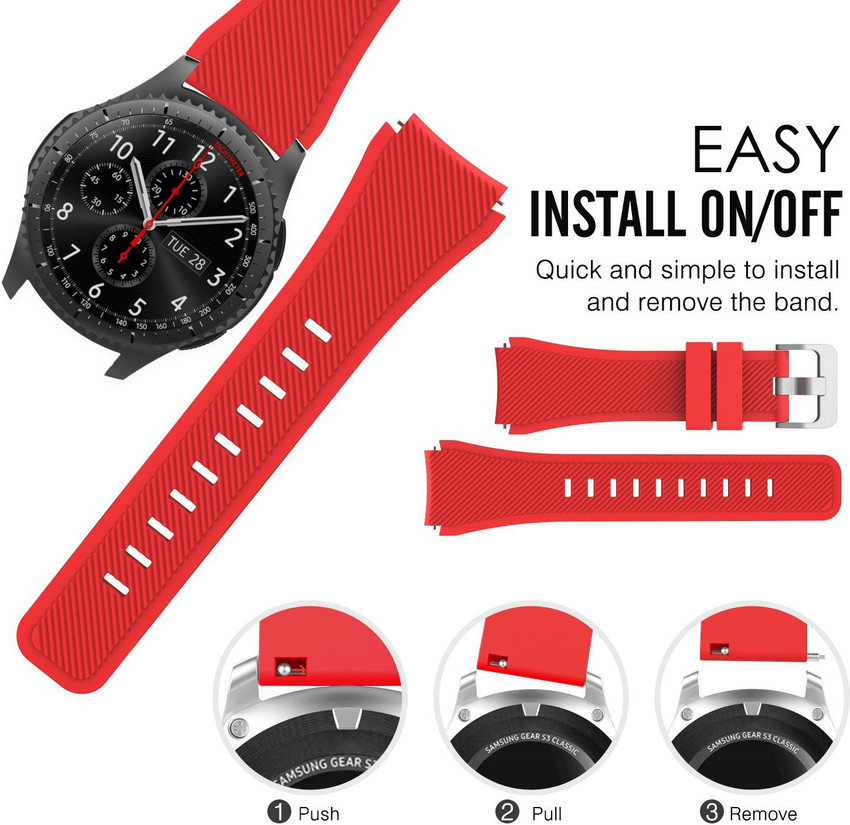 Hamee Samsung Gear S3 Classic and Frontier Smart Watch Strap Price
