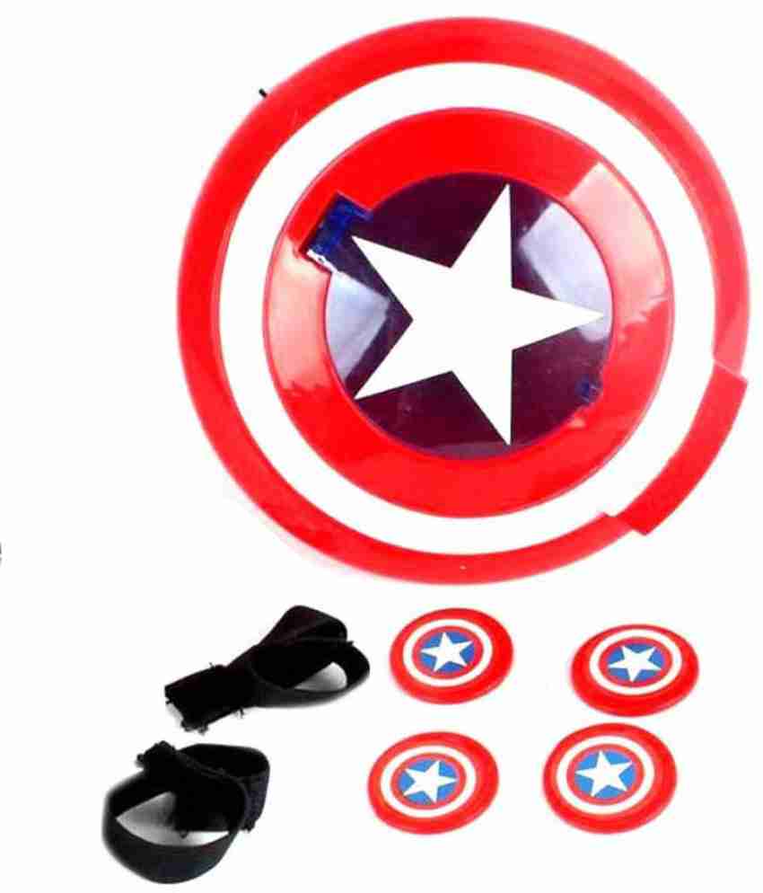 Buy Handmade Captain America Badge Reel Online in India 