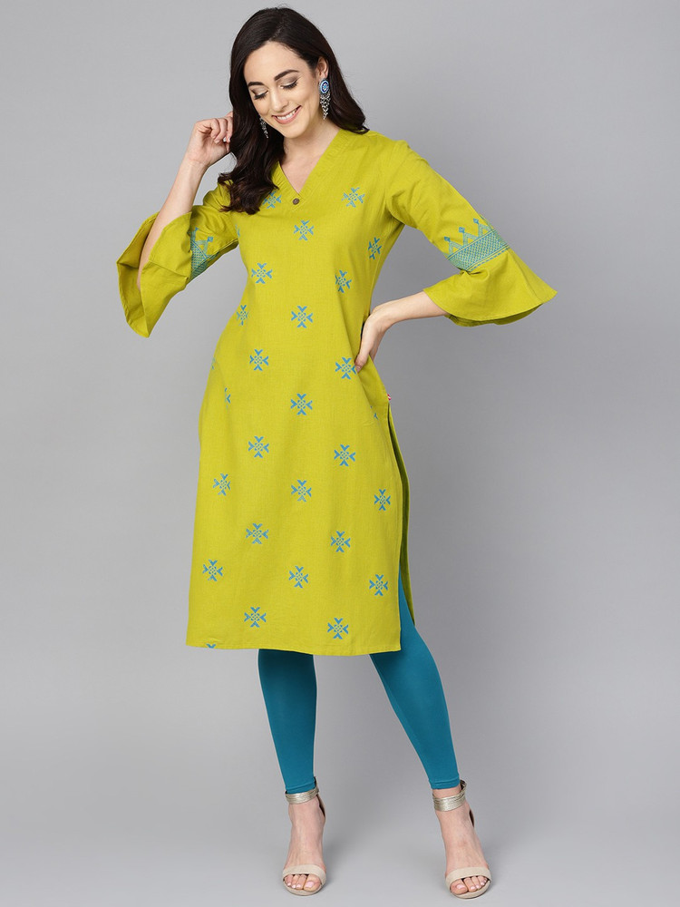 Varanga Women Printed Straight Kurta  Buy Varanga Women Printed Straight  Kurta Online at Best Prices in India  Flipkartcom