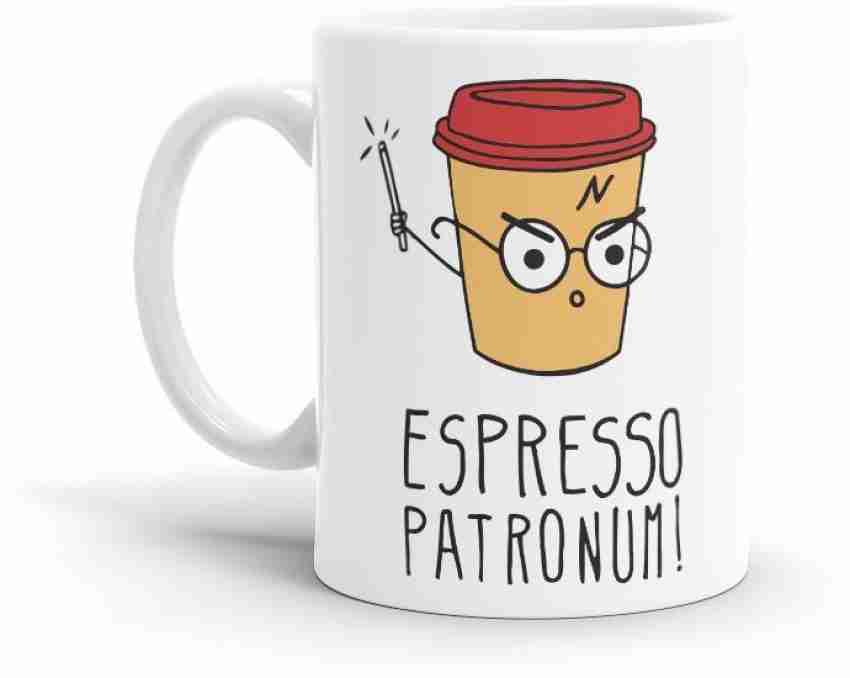 Ashvah Harry Potter Espresso Patronum Ceramic Coffee Mug Price in India -  Buy Ashvah Harry Potter Espresso Patronum Ceramic Coffee Mug online at