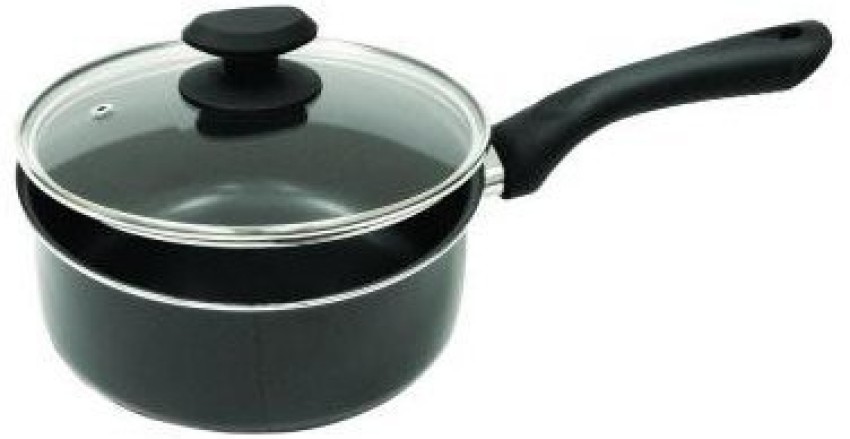 SAIFPRO Mild Steel MS Chinese Wok, for Home, Hotel (Size 14.5inch