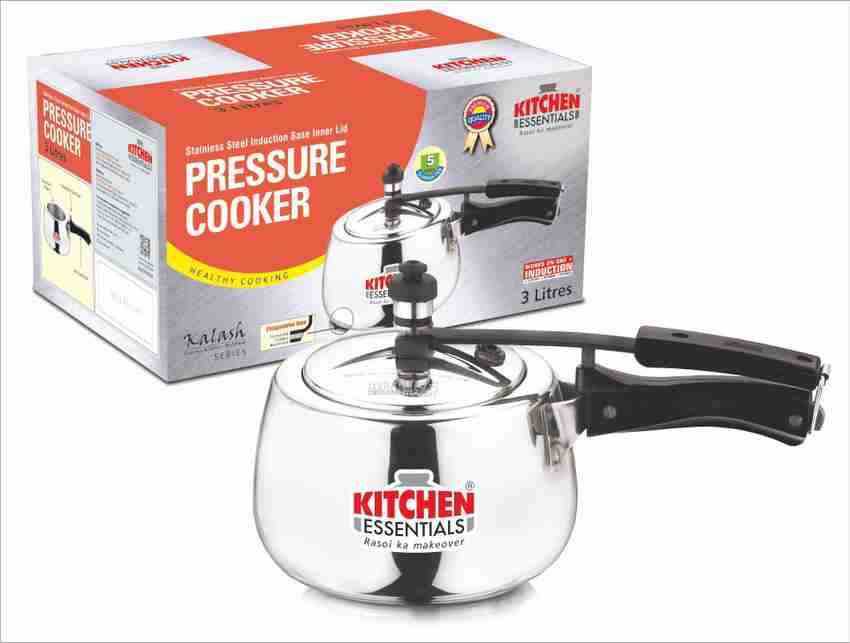 Kitchen essentials stainless steel cooker clearance