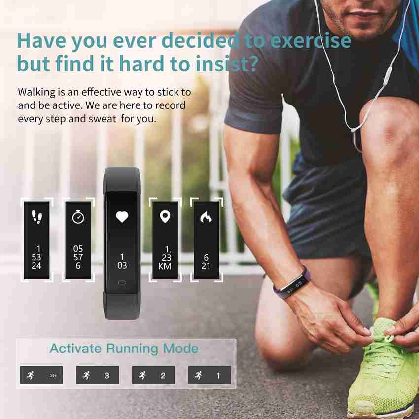 Omnix ID115U HR fitness Band Price in India Buy Omnix ID115U HR fitness Band online at Flipkart