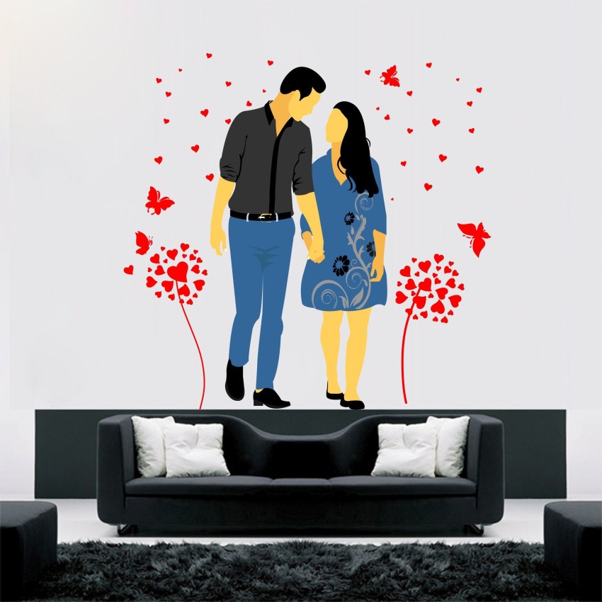 Couple sale wall stickers