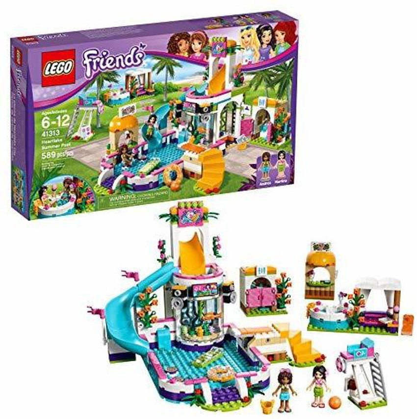 Lego friends heartlake summer pool 41313 on sale