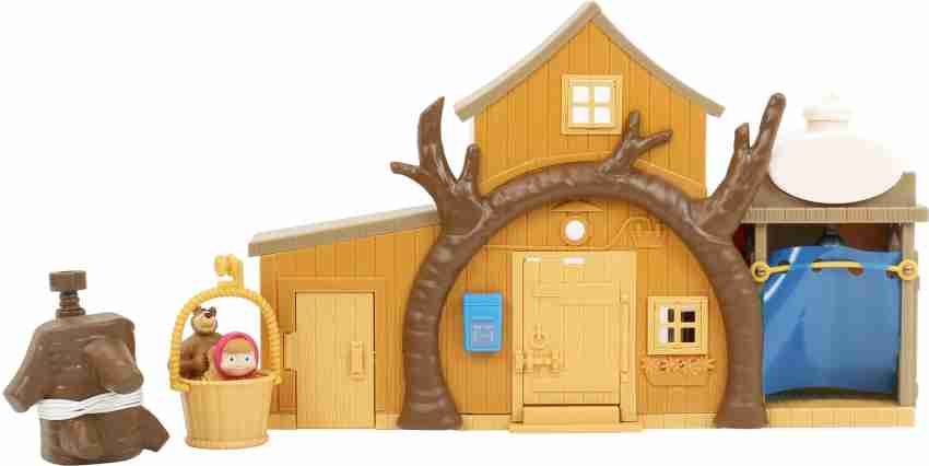 Masha and the bear deals house playset