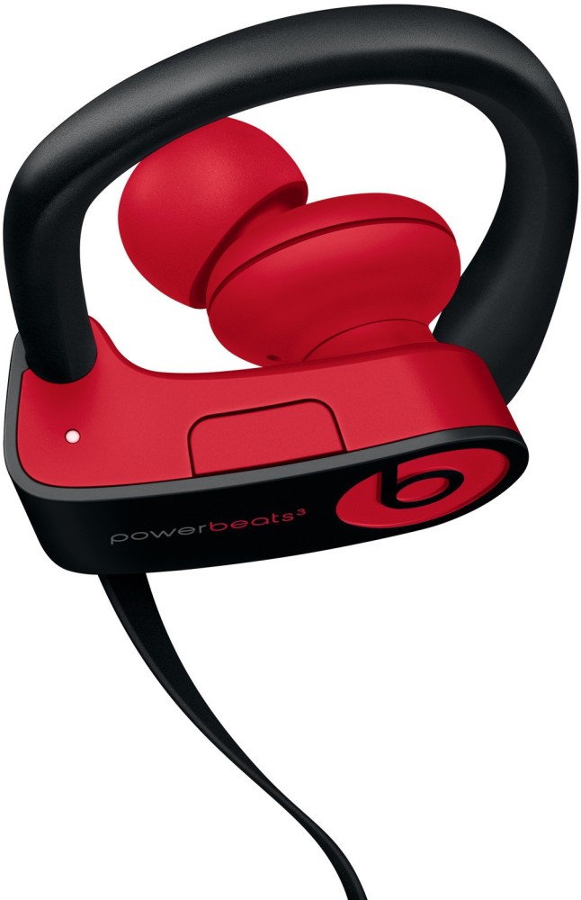 Red and white flashing best sale lights on powerbeats 3