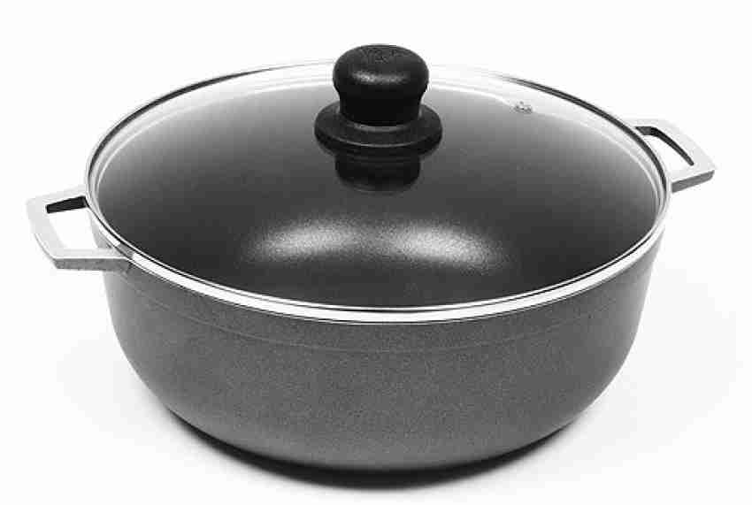 SAIFPRO Mild Steel MS Chinese Wok, for Home, Hotel (Size 14.5inch