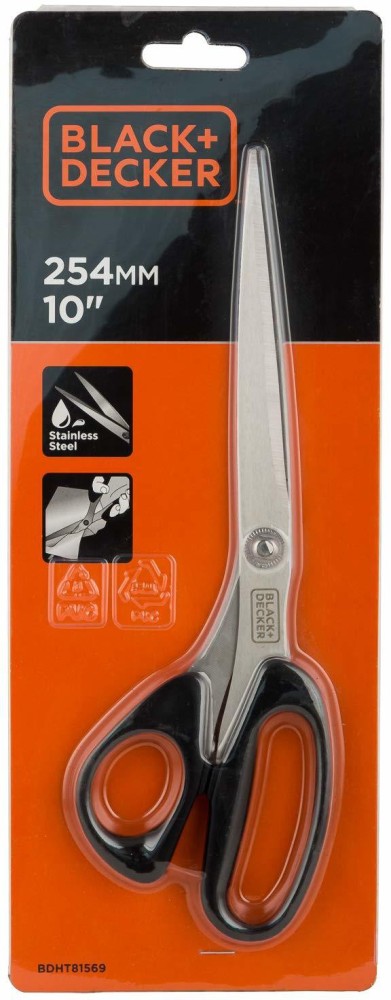Black & Decker BDHT81569 Steel Universal 10 inch Scissors -  All Purpose Scissors