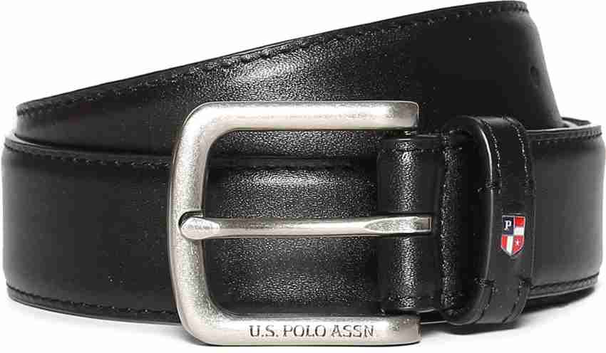 Us polo shop leather belt