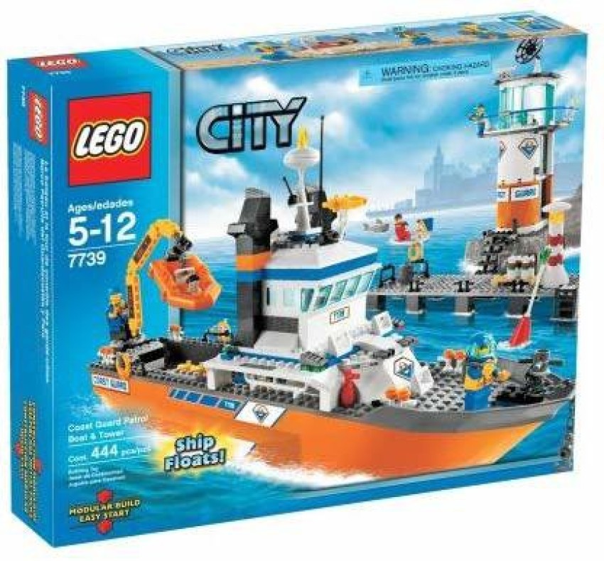 LEGO 7739 City Coast Guard Patrol Boat and Tower 7739 City Coast Guard Patrol Boat and Tower Buy Building Blocks toys in India. shop for LEGO products in India. Flipkart