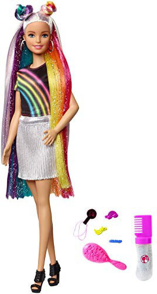 Barbie rainbow sparkle doll store