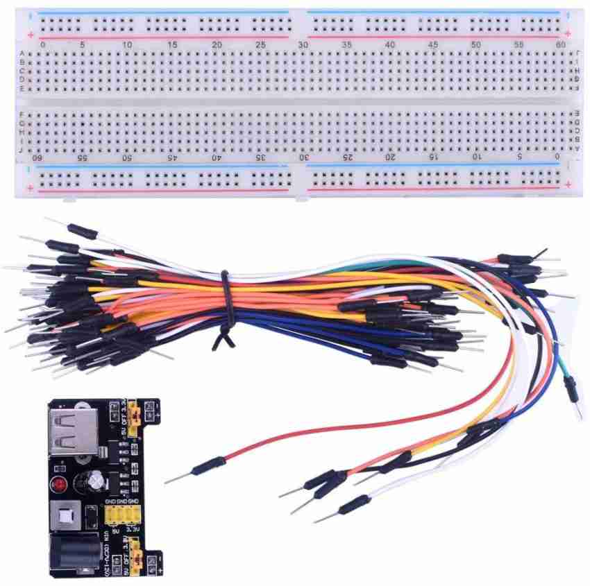 Electrobot Arduino Starter Kits 830 MB-102 Tie Points Solderless Breadboard  Educational Electronic Hobby Kit Price in India - Buy Electrobot Arduino Starter  Kits 830 MB-102 Tie Points Solderless Breadboard Educational Electronic  Hobby