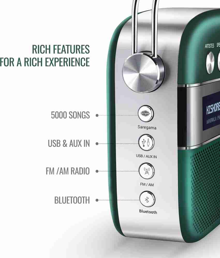 Buy SAREGAMA Carvaan 2.0 Hindi 10 W Bluetooth Home Theatre Online