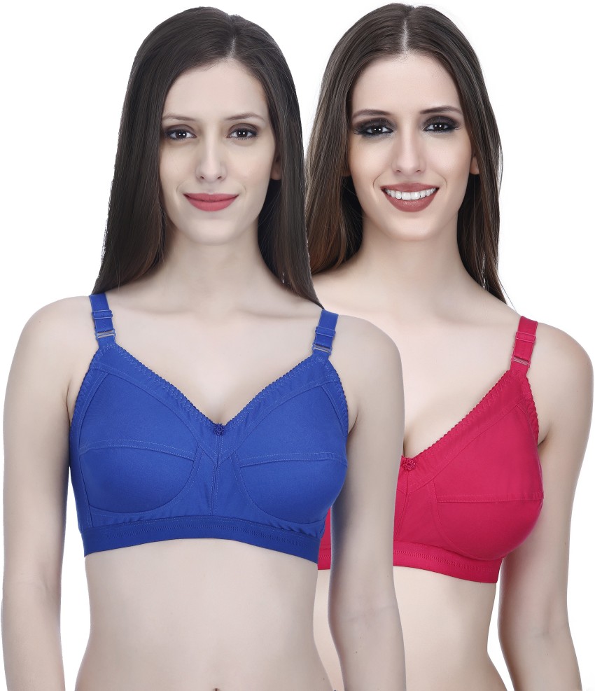 ELINA Women Full Coverage Non Padded Bra - Buy ELINA Women Full Coverage  Non Padded Bra Online at Best Prices in India
