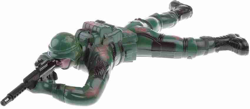 Electronic crawling soldier sales toy
